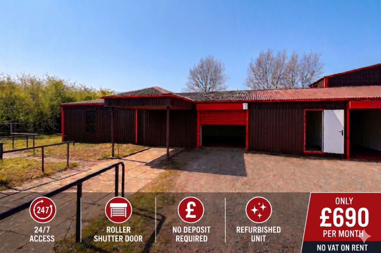 1,120 Sq Ft Workshop To Let | Suitable for Motor Trade | Direct A174 Access, Skelton. No Deposit.