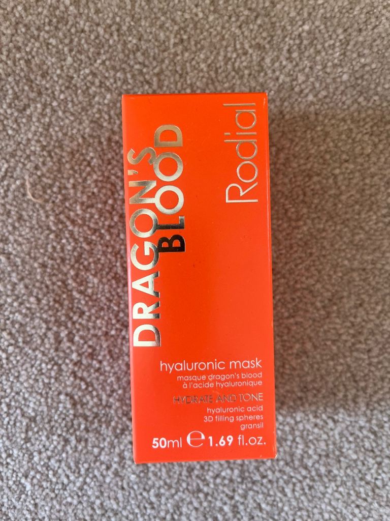 NEW Rodial Dragons Blood Hyaluronic Mask 50ml