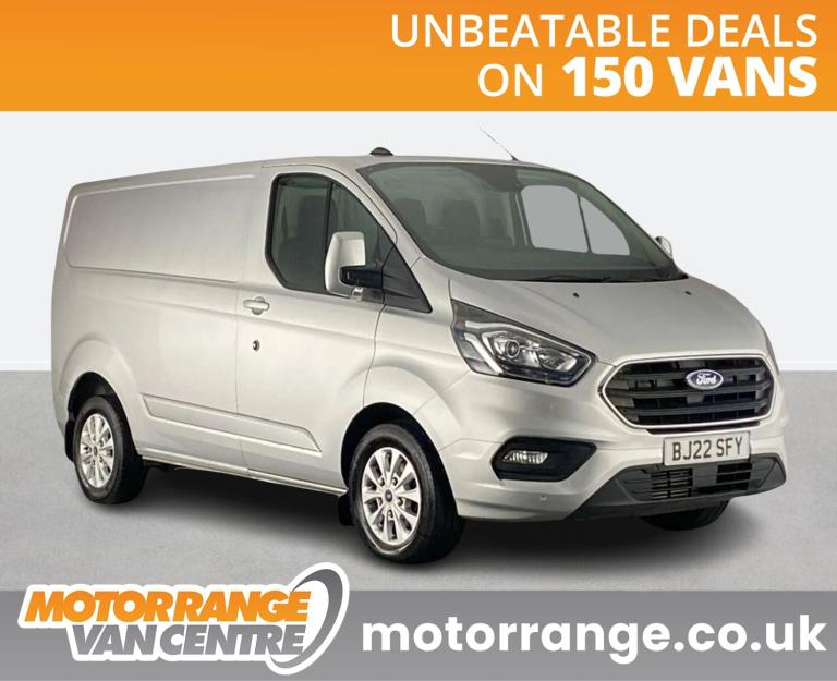 2022 Ford Transit Custom 2.0 EcoBlue 130ps Low Roof Limited Van Panel Van DIESEL Manual