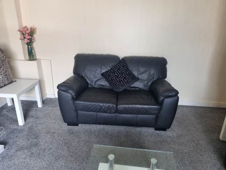 Leather 3+2 searer sofa