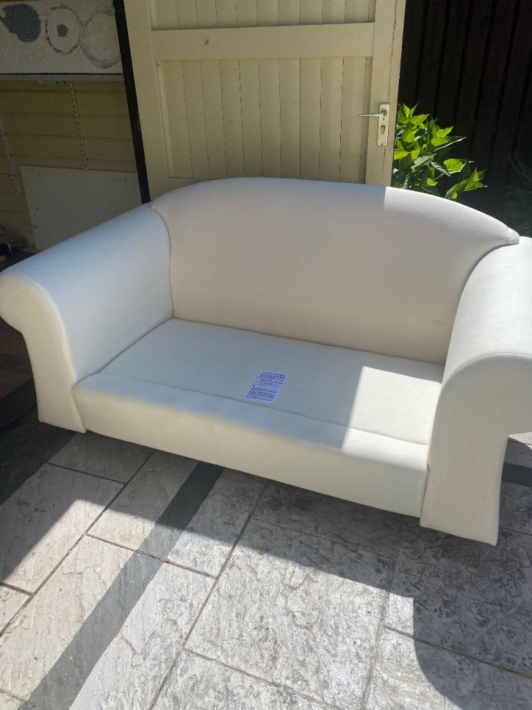 Cosy cream Two-Seater Sofa - Good Condition