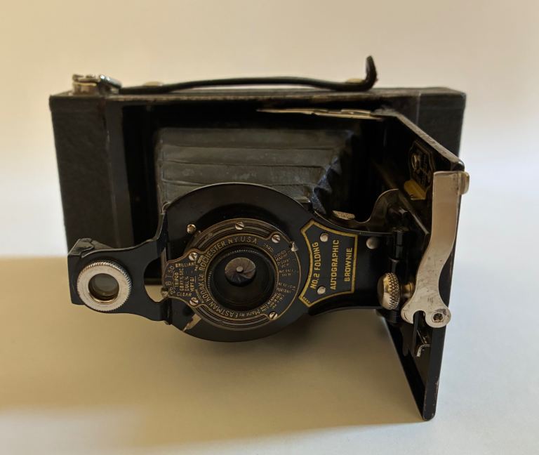 Vintage Kodak Autographic Brownie Camera - Good Condition