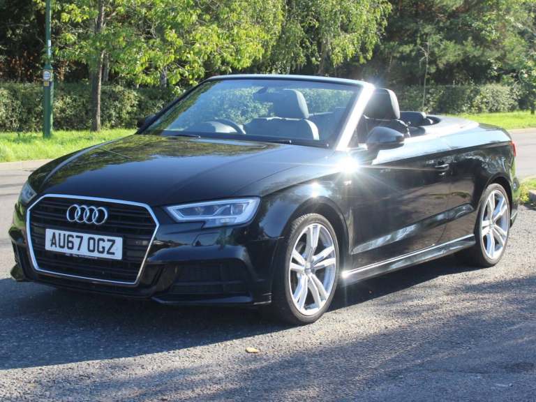 2017 Audi A3 Cabriolet 1.5 TFSI CoD S line Convertible 2dr Petrol Manual Euro 6