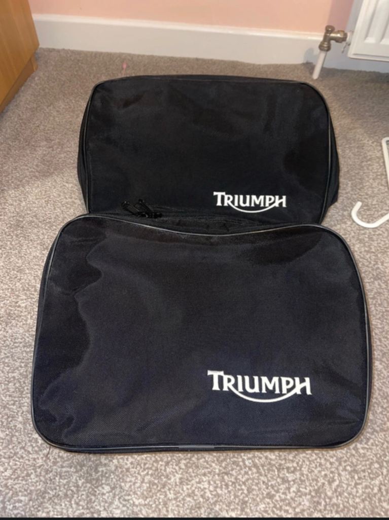 Triumph pannier bags