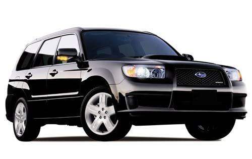 Subaru Forester XT Auto Turbo EJ255 MK2 UK Model January 2006 Black Beauty