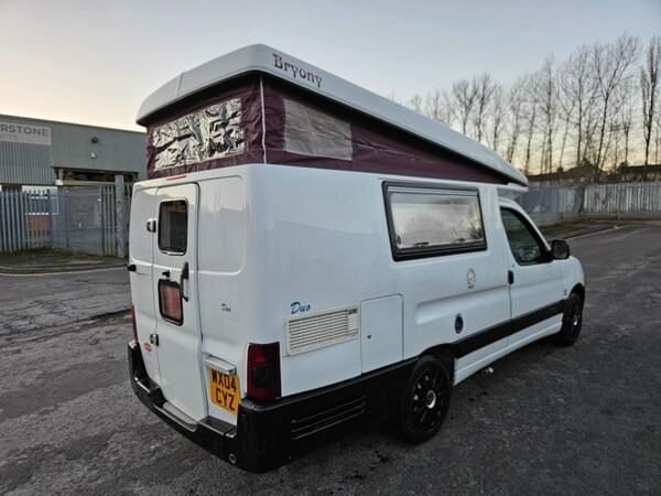 2004 Citroen Berlingo Romahome HYLO DUO Motorhome Camper Damaged Salvage CAT N