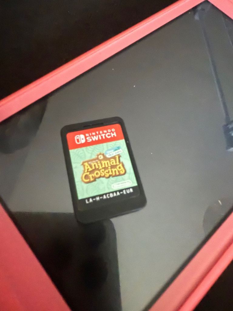 Nintendo switch lite with animal crossing 
