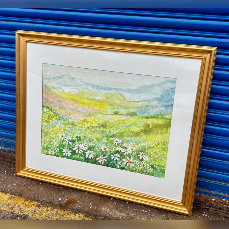 Vintage Original Framed Painting £48