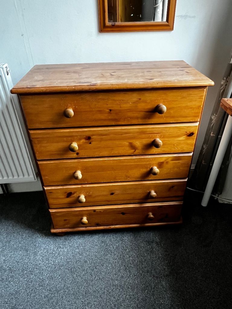 FREE pine chest of drawers