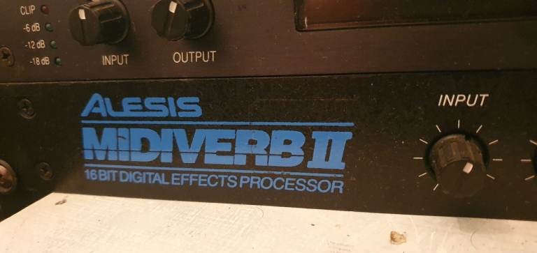 Alesis Quadraverb and Midiverb 2