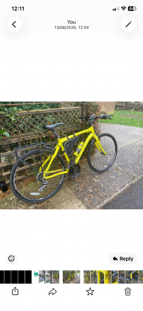 Claude Butler Urban bicycle