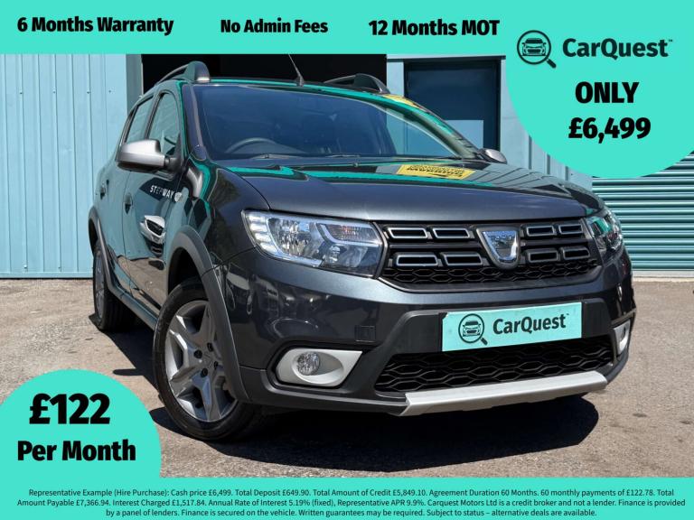 2017 Dacia Sandero 0.9 Sandero Stepway Ambiance TCe 5dr Hatchback Petrol Manual