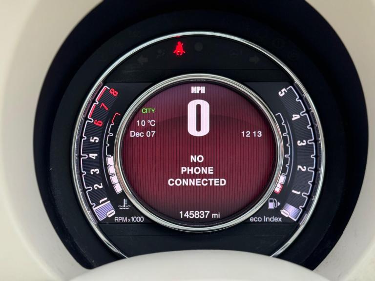 2014 Fiat 500 1.2 8V Cult Euro 6 (s/s) 3dr HATCHBACK Petrol Manual