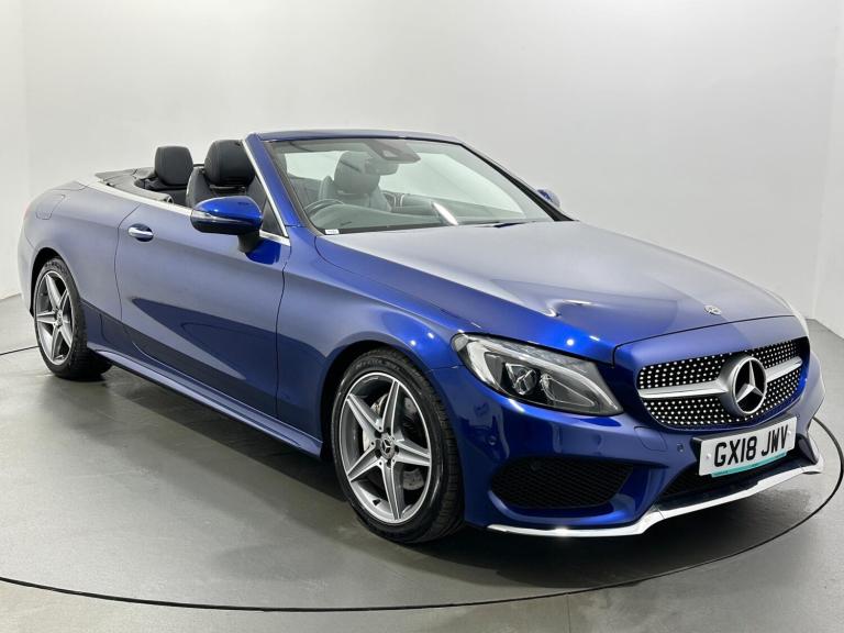 2018 Mercedes-Benz C Class 2.1 C220d AMG Line Cabriolet G-Tronic+ Euro 6 (s/s) 2dr CONVERTIBLE Di...