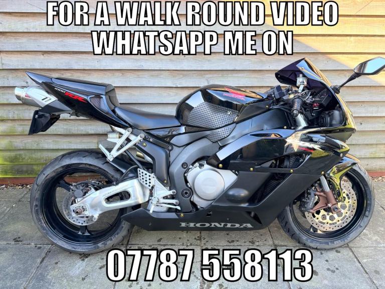 2005 / 54 Honda CBR1000RR-5 £3250 Black 23862 miles.