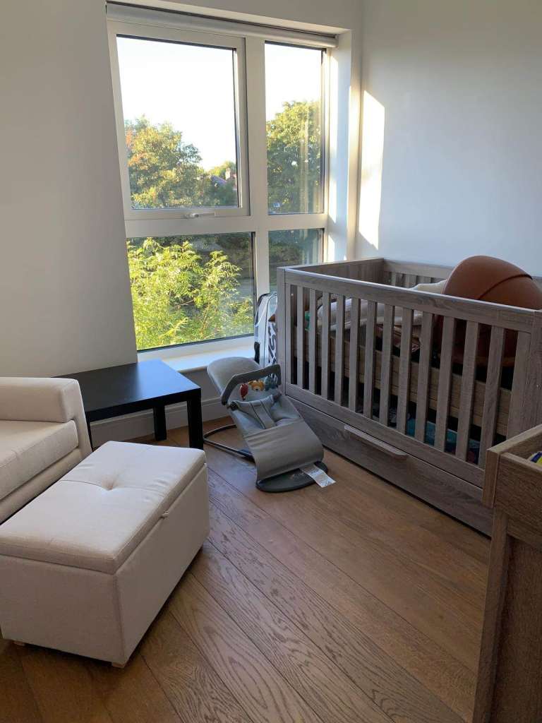 Mamas & Papa's Franklin Cot bed OAK **Excellent Condition**