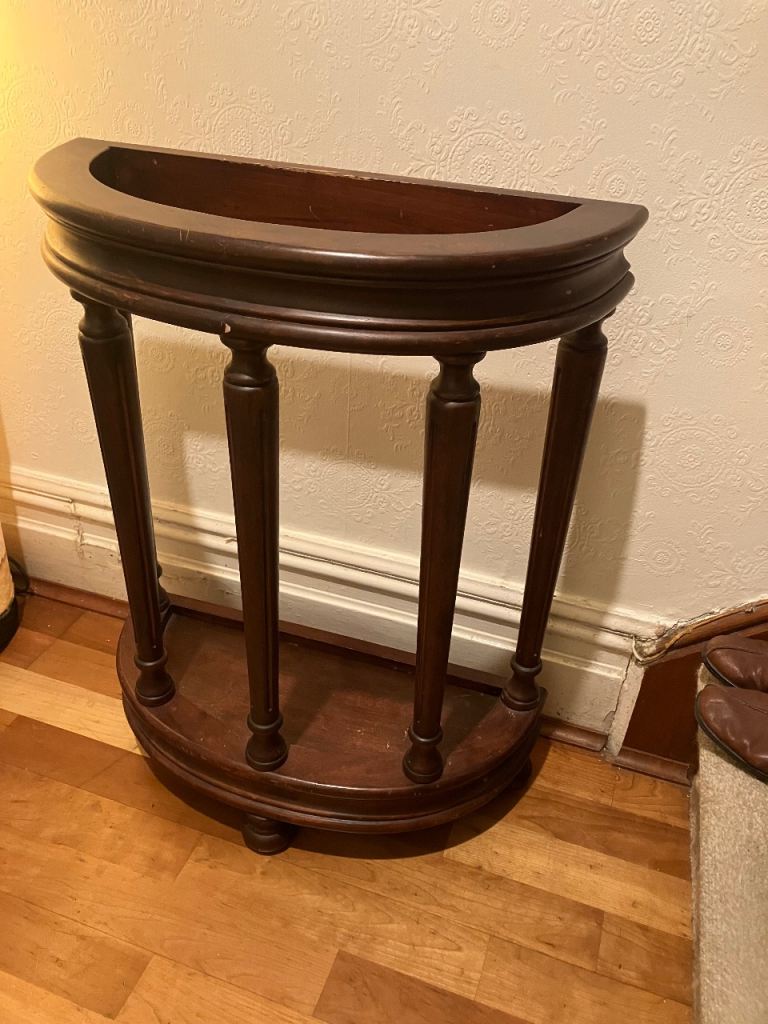 Umbrella Stand - dark wood