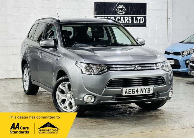 2014 Mitsubishi Outlander 2.0h 12kWh GX3h CVT 4WD Euro 5 (s/s) 5dr ESTATE Petrol/Electric Hybrid ...
