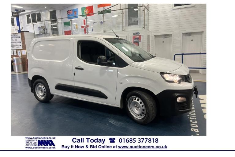 2019 Peugeot Partner GRIP 1.6HDI BLUE 75PS 3 SEAT L1 SWB VAN (EURO 6) -------------------------- ...