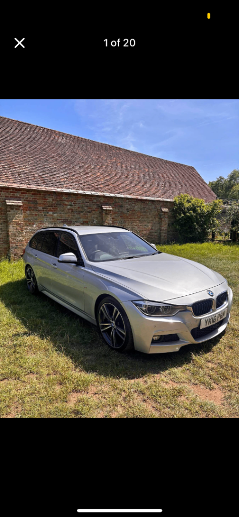 BMW, 3 SERIES, Estate, 2016, Semi-Auto, 1995 (cc), 5 doors