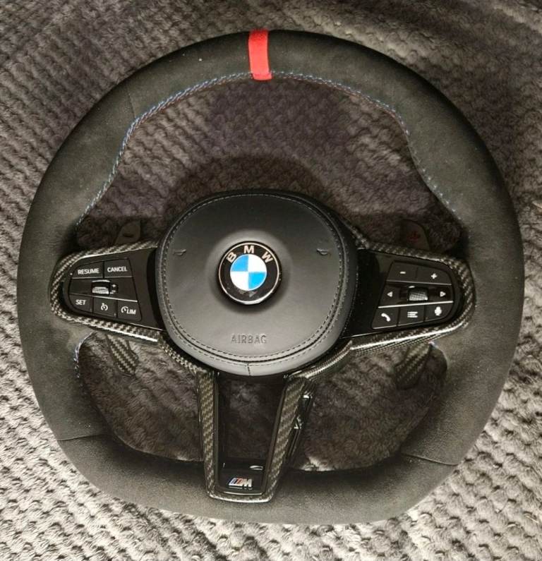 BMW G8X LCI STYLE STEERING WHEEL FOR F SERIES F8x F3x F2x F80 F82 F87 F30 F32 ++