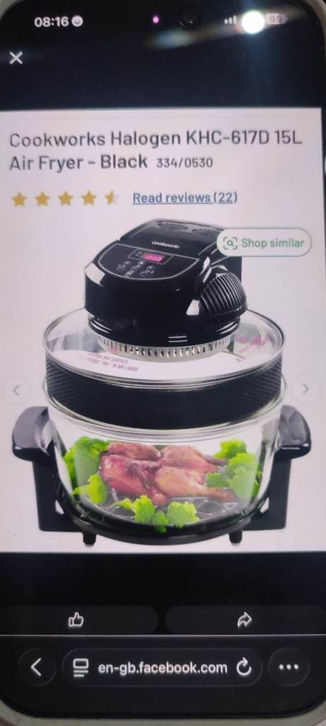 Cookwors Halo Fryer 