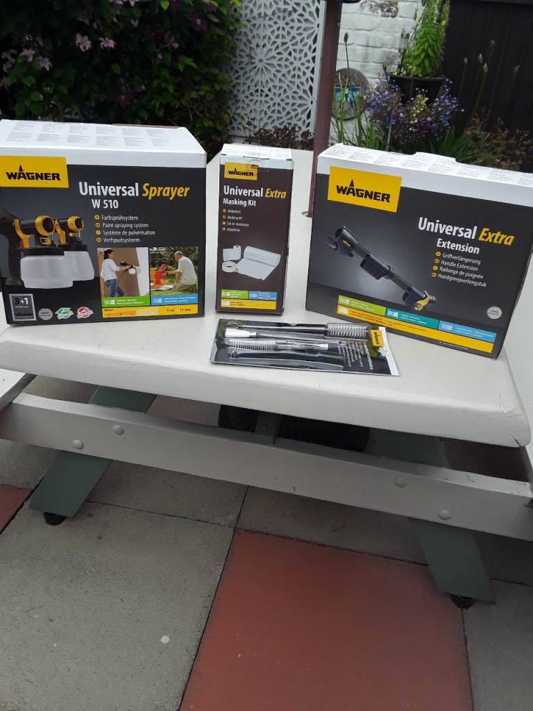 Wagner Universal Sprayer W510 Kit -plus Extra items