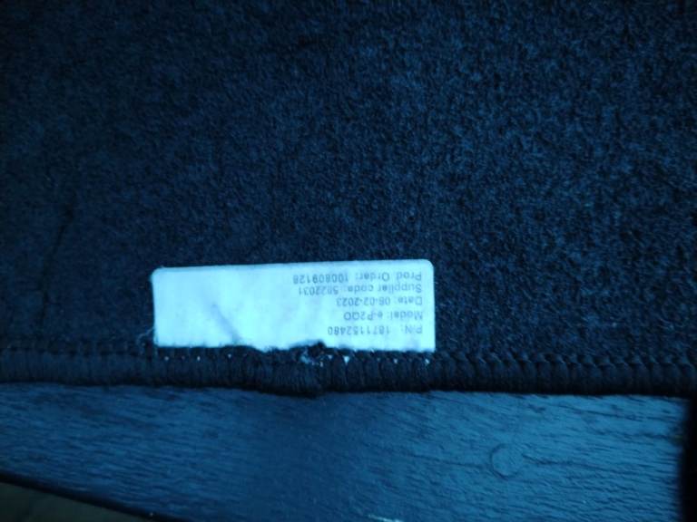 Vauxhall Mokka E car mats 