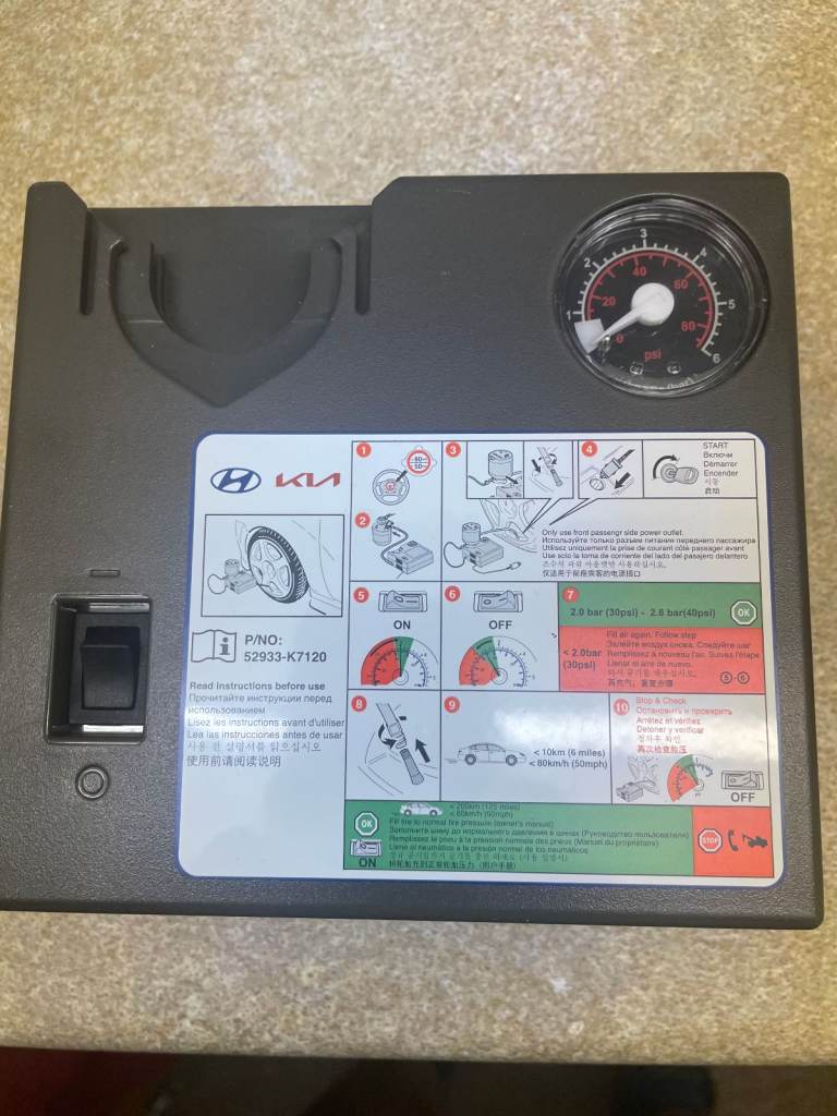 HYUNDAI TYRE REPAIR KIT