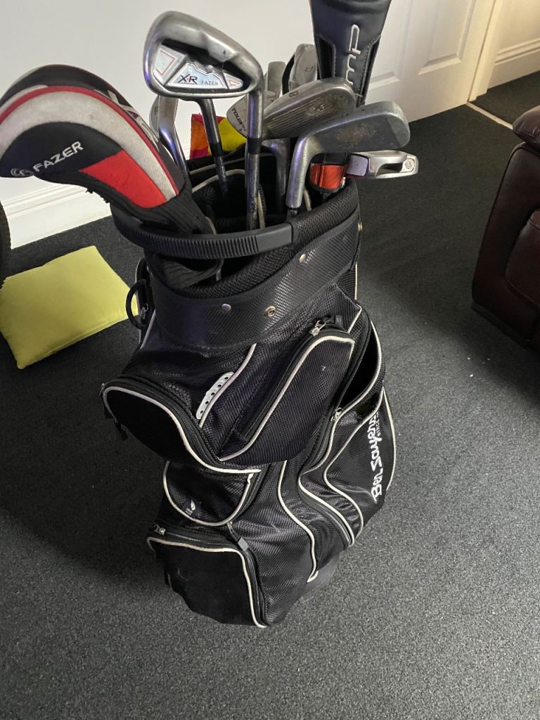 Fazer Golf Club Set with Bag and Electric Trolley