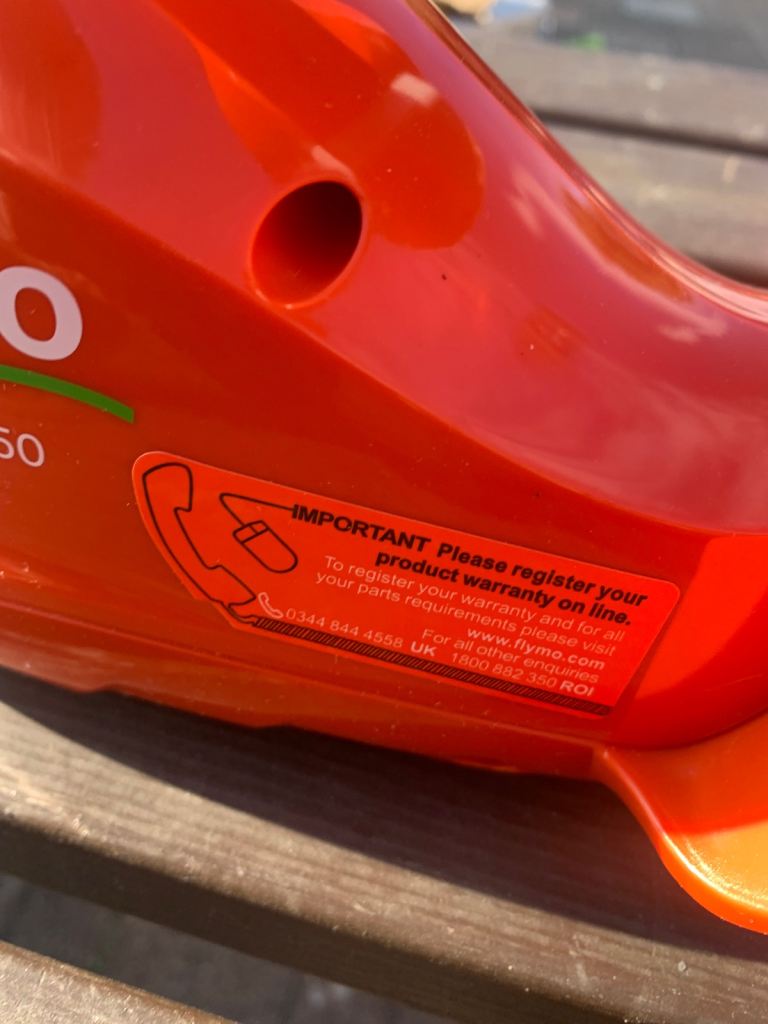 Flymo hedge trimmer new