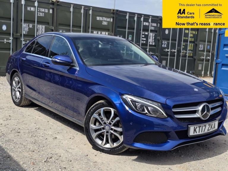 2017 Mercedes-Benz C Class 2.1 C220d Sport (Premium Plus) Saloon 4dr Diesel G-Tronic+ Euro 6 (s/s...