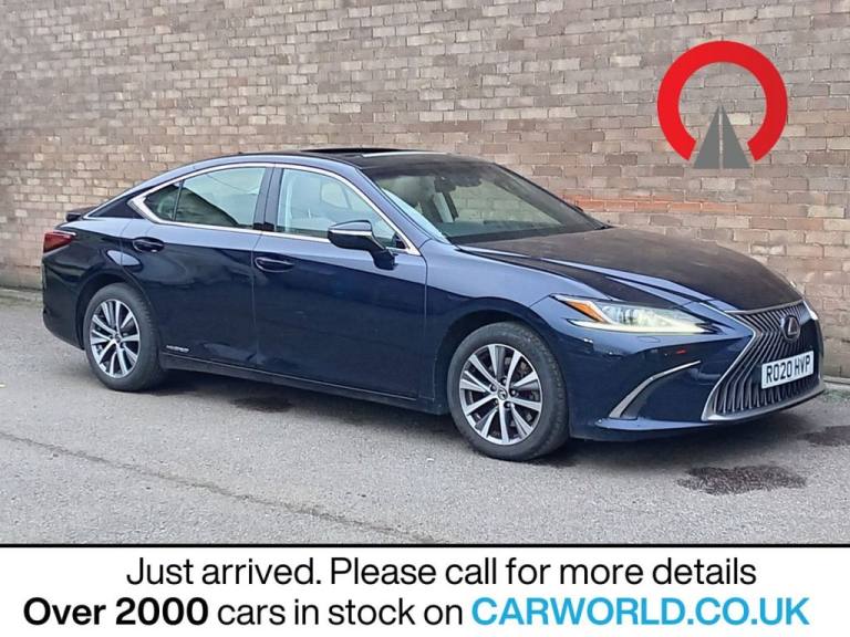 2020 Lexus ES 300h 2.5 4dr CVT SALOON PETROL/ELECTRIC Automatic