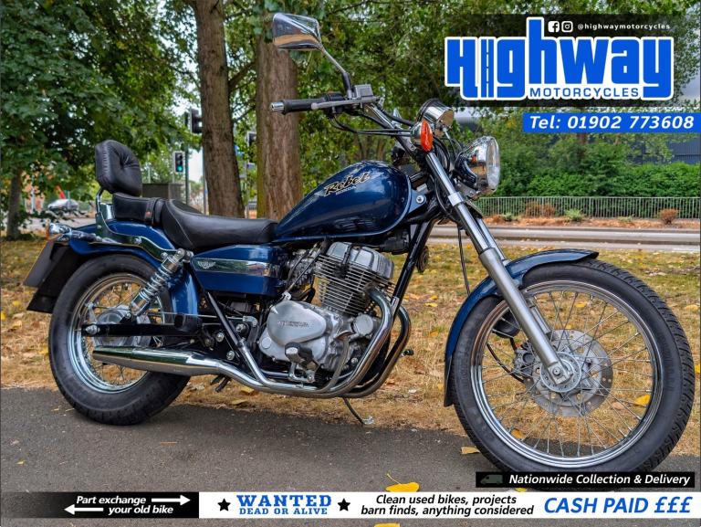 1996 Honda Rebel 250 Custom Cruiser with 12 Months MOT