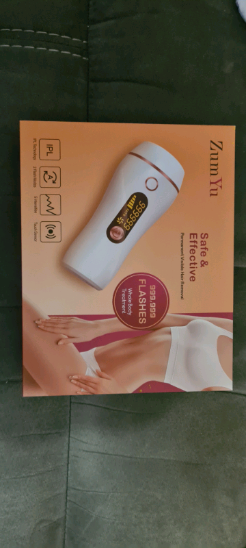 IPL hair removal shaver