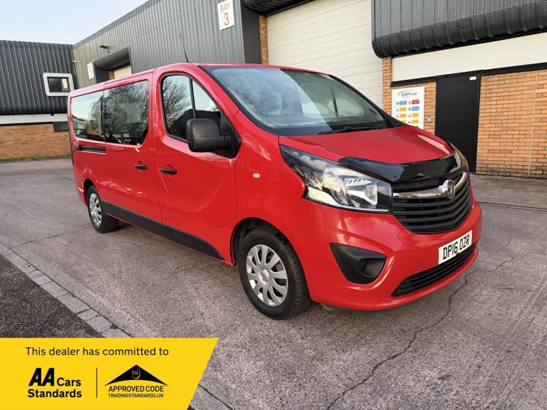 VAUXHALL VIVARO 1.6 CDTi 2900 BiTurbo ecoFLEX 2016