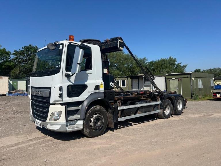 DAF TRUCKS CF 480 26T HIAB MULTILIFT HOOKLOADER