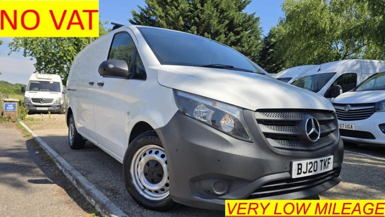 2020 Mercedes-Benz Vito 110CDI Pure Van PANEL VAN Diesel Manual