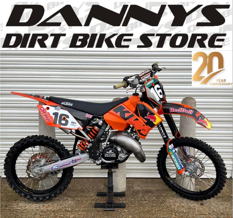 DANNYS DIRT BIKES LOW USE KTM SX 125 2006 SX125 ULTRA EVO VMXDN CR 125 KX 125 