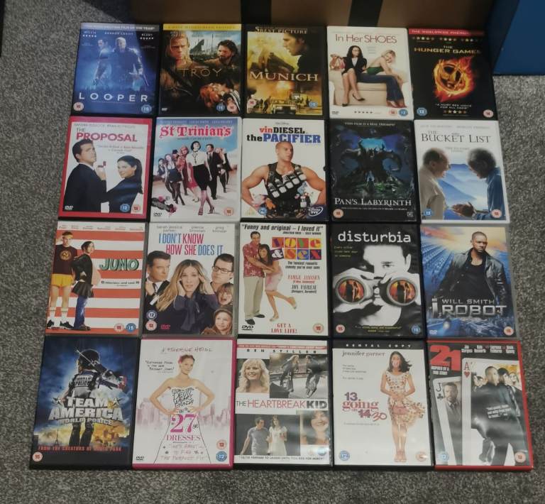 Adventure Action Romance Comedy Drama Mixed Dvds x 20 Joblot 1
