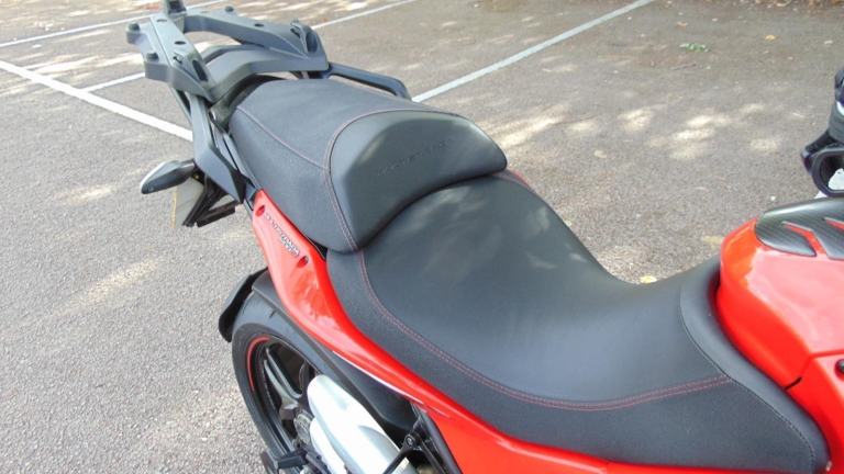 Ducati Multistrada 1200S Granturismo 2014 full luggage spec Italian tourer 