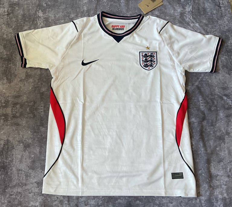 Nike England Football Shirt – White, Brand New with Tags
