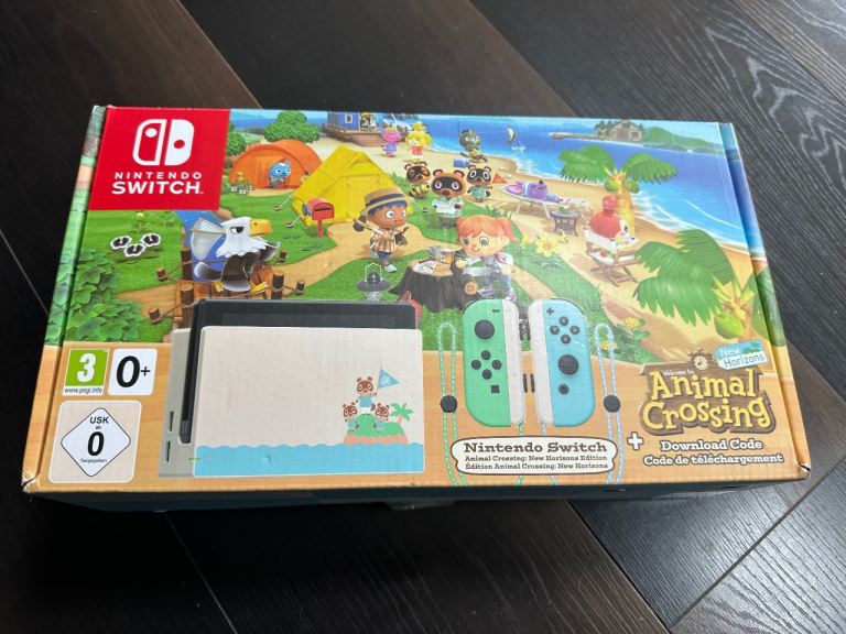Nintendo Switch Animal Crossing Edition Console Only - Boxed