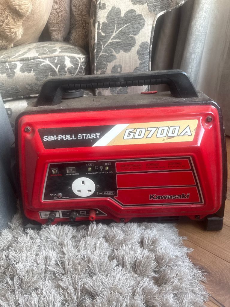 Kawasaki GD700A Generator Sim-Pull Start
