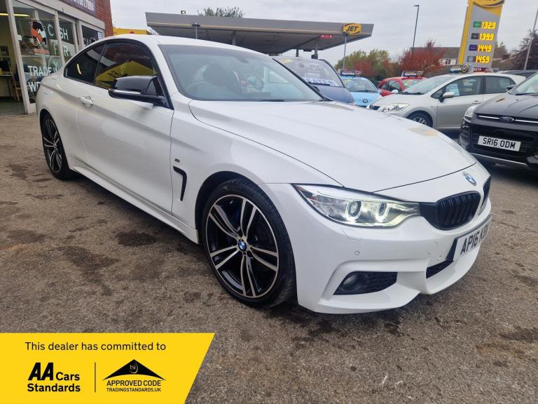 2016 BMW 4 Series 420d [190] M Sport 2dr Auto [Professional Media] COUPE Diesel Automatic