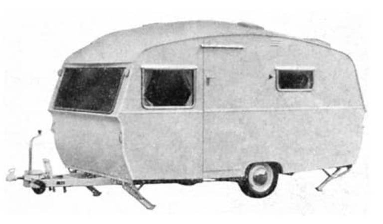 62 years young - vintage caravan