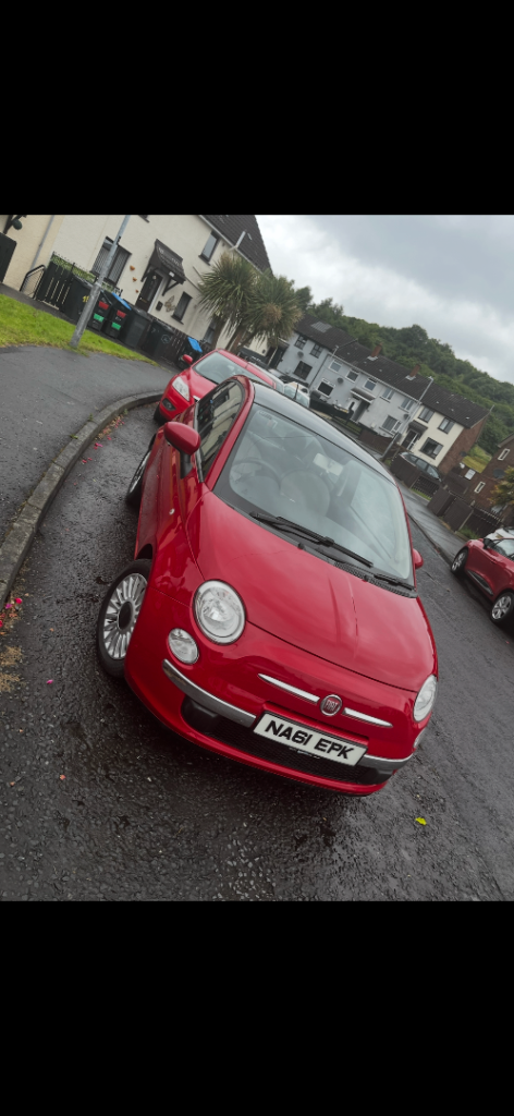 FIAT 500 RED 2011 1.2L🚗