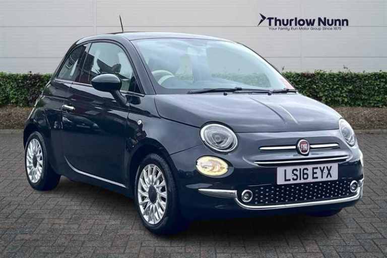 2016 Fiat 500 1.2 Lounge 3dr Dualogic HATCHBACK PETROL Automatic