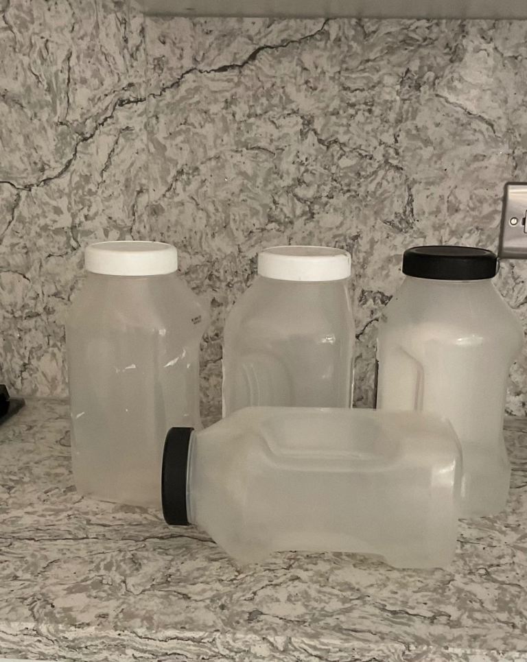 Pasta storage containers £2 each 
