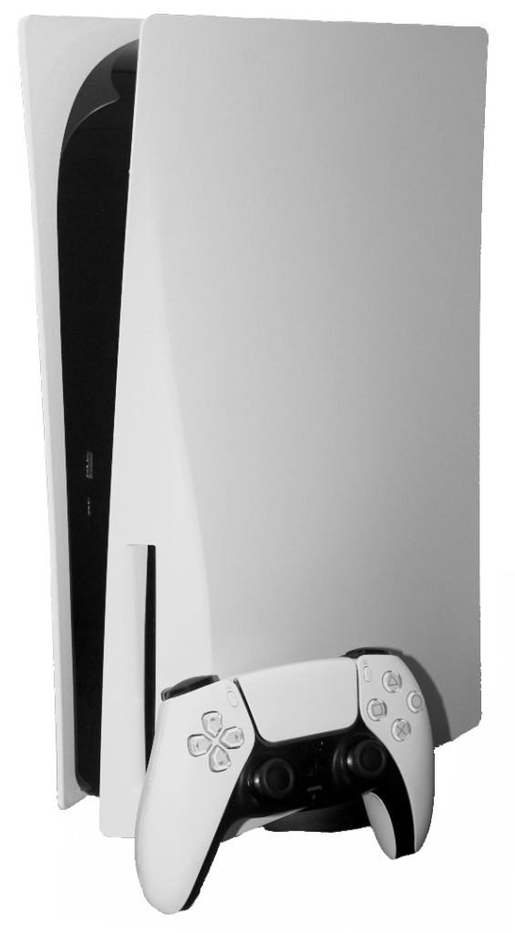 Ps5 white disc edition controller with 3 games 